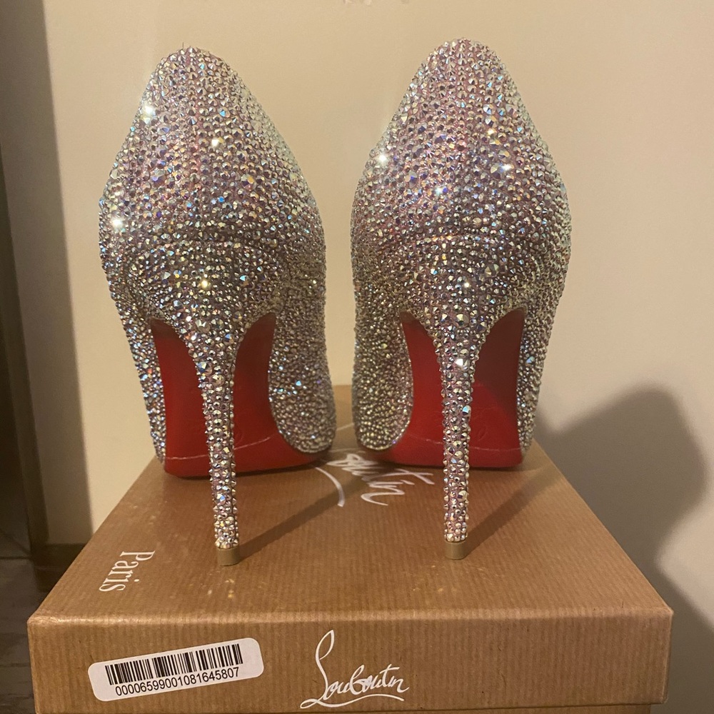 Christian Louboutin Kate Strass 100mm - Picture 6 of 8